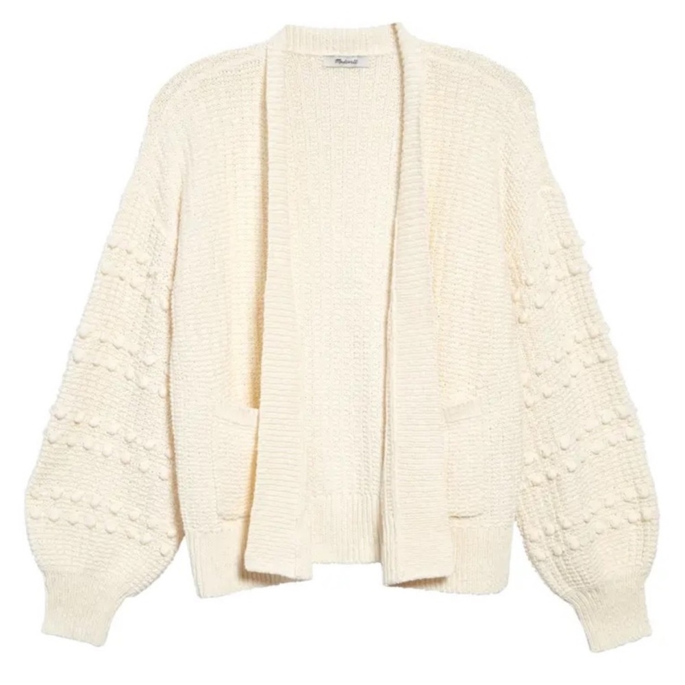Madewell Bubble Cardigan White/Cream